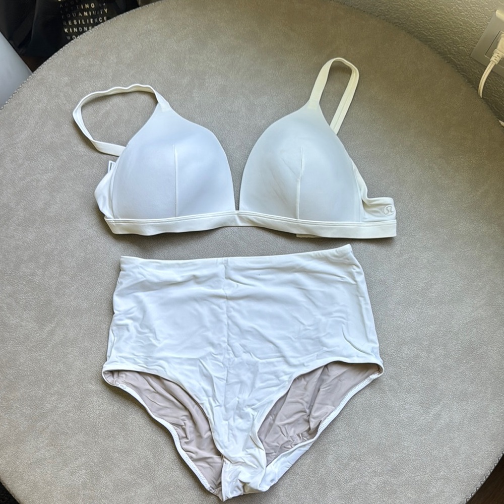 Lululemon Athletica White Bikini